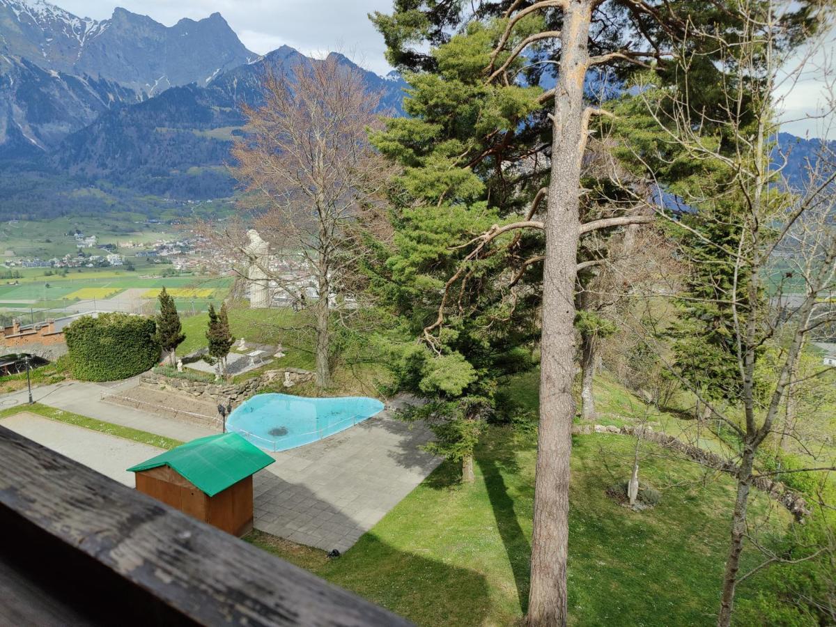 Grosse 4 Zimmer Wohnung Mit Traumhafter Aussicht Bad Ragaz Exterior foto