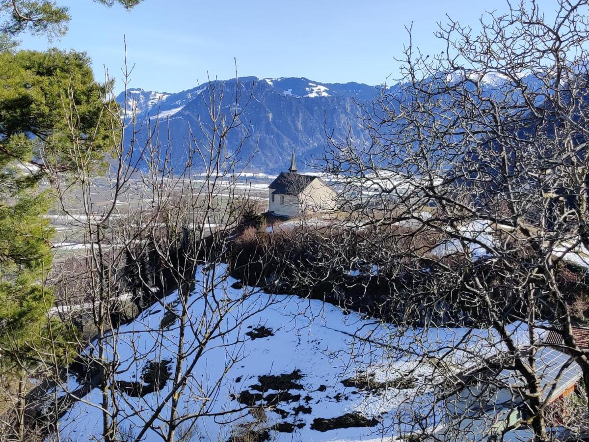 Grosse 4 Zimmer Wohnung Mit Traumhafter Aussicht Bad Ragaz Exterior foto